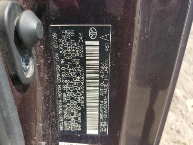 JTKDE167290285741 - 2009 TOYOTA SCION TC 紫色 照片 12