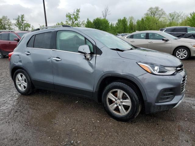 KL7CJLSB8KB744993 - 2019 CHEVROLET TRAX 1LT GRAY photo 4