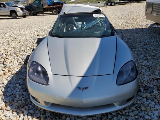 1G1YY34U755129351 - 2005 CHEVROLET CORVETTE SILVER photo 5