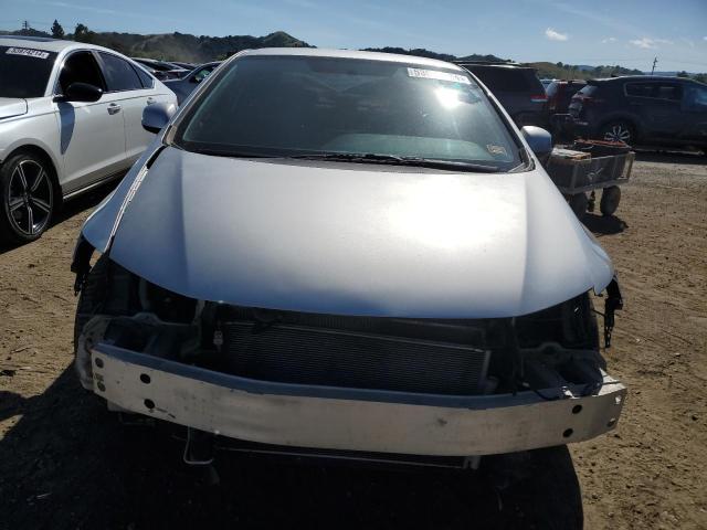 2HGFG3B57DH505049 - 2013 HONDA CIVIC LX SILVER photo 5