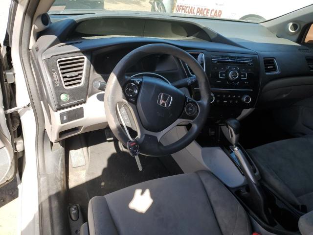 2HGFG3B57DH505049 - 2013 HONDA CIVIC LX SILVER photo 8