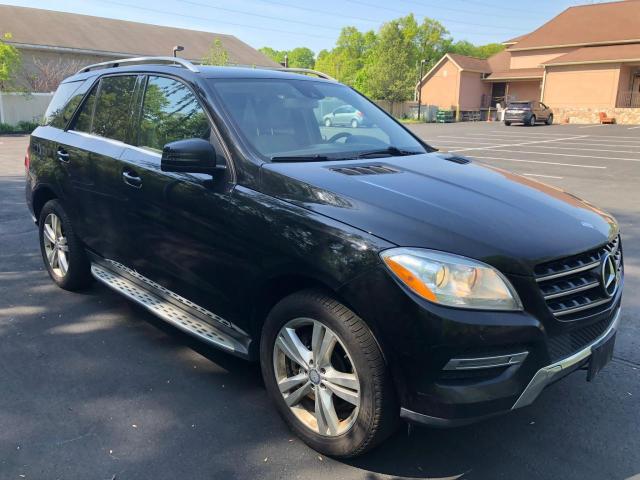 4JGDA5HB3EA339608 - 2014 MERCEDES-BENZ ML 350 4MATIC BLACK photo 4