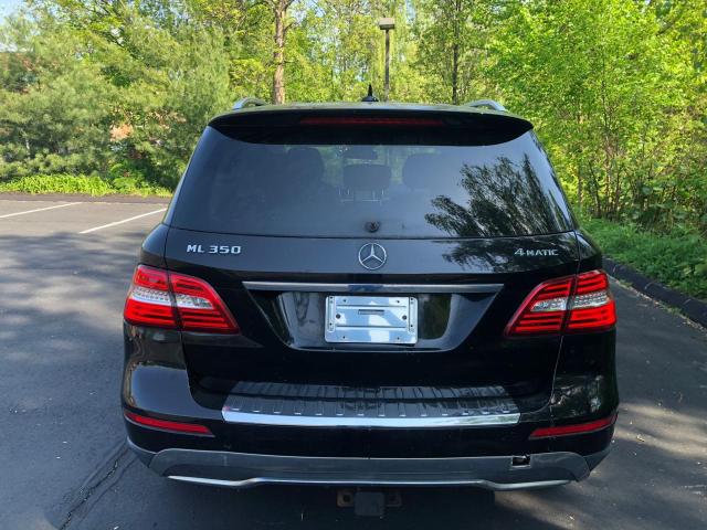 4JGDA5HB3EA339608 - 2014 MERCEDES-BENZ ML 350 4MATIC BLACK photo 5