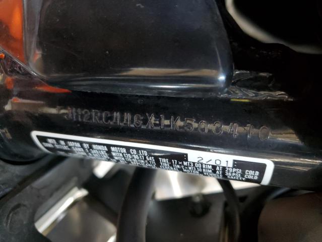 JH2RC446X1K503410 - 2001 HONDA VT750 CD2 黑色 照片 8