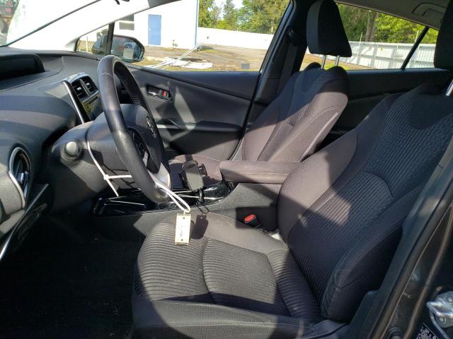 JTDKARFP8H3046734 - 2017 TOYOTA PRIUS PRIM ნაცრისფერი ფოტო 7