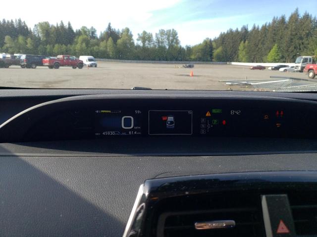 JTDKARFP8H3046734 - 2017 TOYOTA PRIUS PRIM ნაცრისფერი ფოტო 9