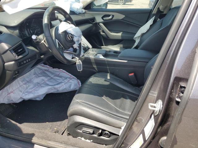 19UUB5F42PA000350 - 2023 ACURA TLX TECHNOLOGY GRAY photo 7