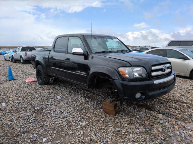 5TBDT44126S536448 - 2006 TOYOTA TUNDRA DOUBLE CAB SR5 BLACK photo 4