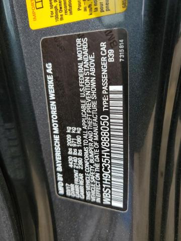 WBS1H9C35HV888050 - 2017 BMW M2 CHARCOAL photo 13