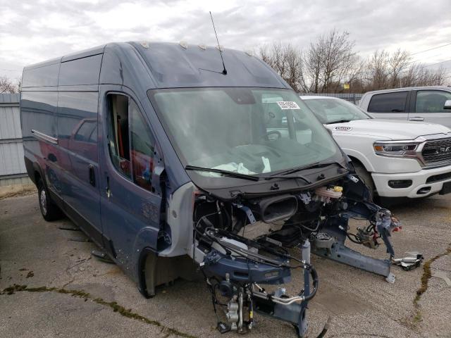 3C6MRVJG2ME536565 - 2021 RAM PROMASTER 3500 HIGH ლურჯი ფოტო 1