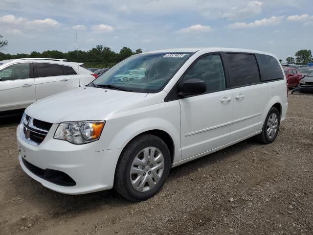 2C4RDGBGXGR137820 - 2016 DODGE GRAND CARA SE WHITE photo 1