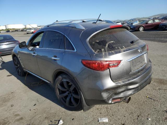 JN8CS1MW4FM480013 - 2015 INFINITI QX70 GRAY photo 2