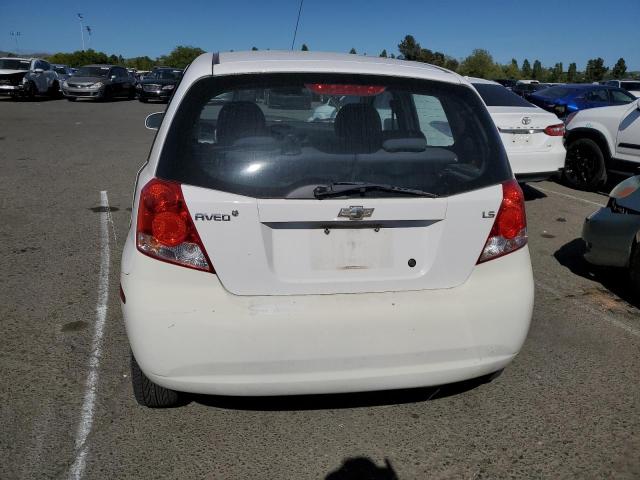 KL1TD66687B748341 - 2007 CHEVROLET AVEO BASE Ağ foto 6
