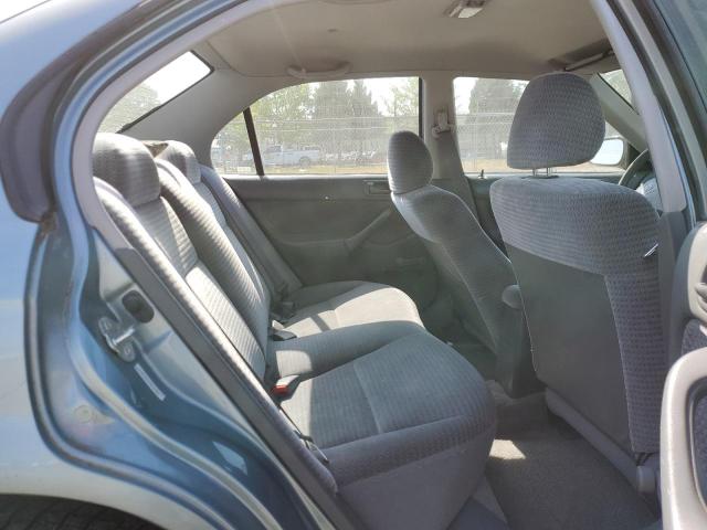 2HGEJ661XYH571512 - 2000 HONDA CIVIC BASE BLUE photo 10