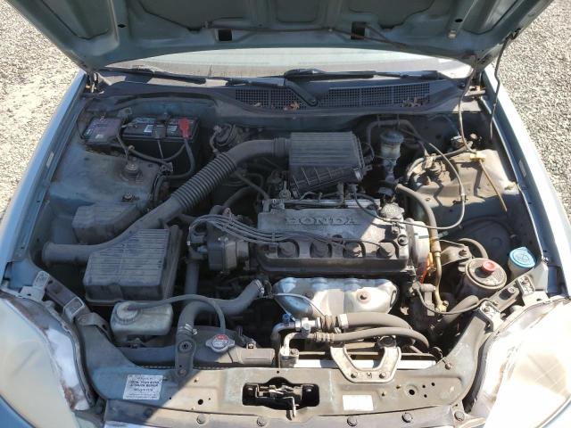 2HGEJ661XYH571512 - 2000 HONDA CIVIC BASE BLUE photo 11