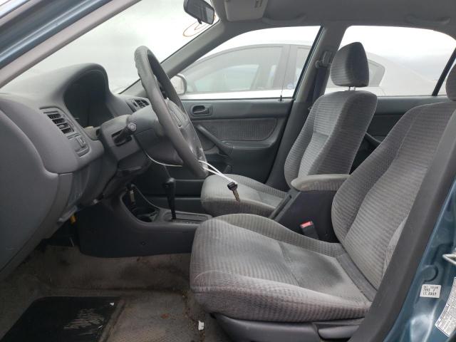2HGEJ661XYH571512 - 2000 HONDA CIVIC BASE BLUE photo 7