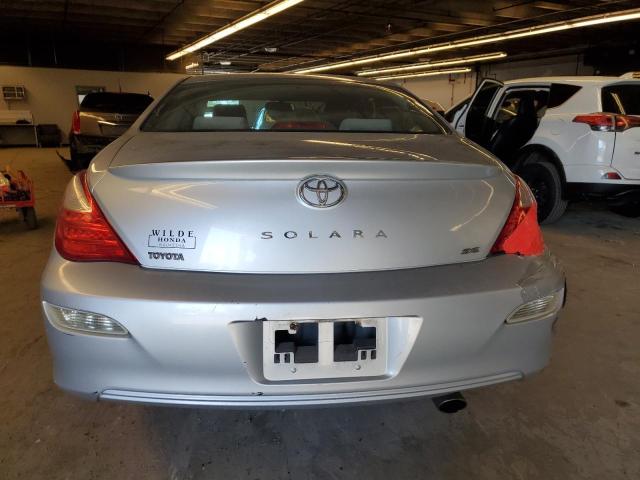 4T1CE30P37U757440 - 2007 TOYOTA CAMRY SOLA SE SILVER photo 6