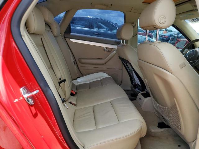WAUAF78E08A085808 - 2008 AUDI A4 2.0T RED photo 10