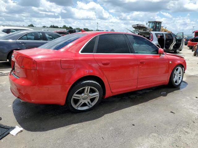 WAUAF78E08A085808 - 2008 AUDI A4 2.0T RED photo 3