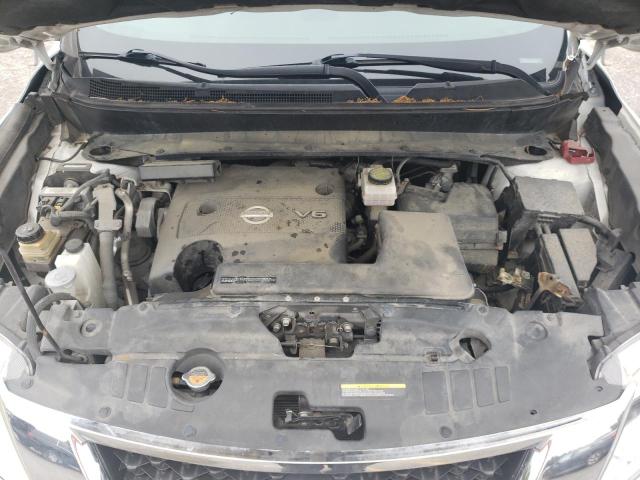 5N1AR2MM6DC637011 - 2013 NISSAN PATHFINDER S WHITE photo 11