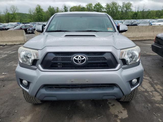 3TMLU4EN3FM191884 - 2015 TOYOTA TACOMA DOUBLE CAB SILVER photo 5