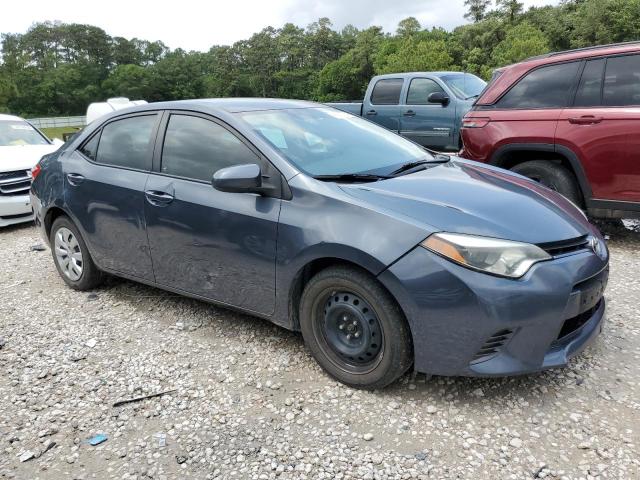 5YFBURHEXGP558584 - 2016 TOYOTA COROLLA L BLUE photo 4