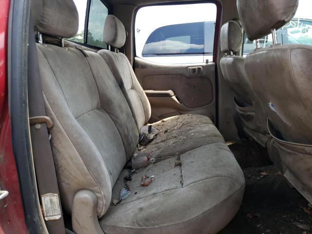 5TEGN92N92Z139379 - 2002 TOYOTA TACOMA DOUBLE CAB PRERUNNER RED photo 10
