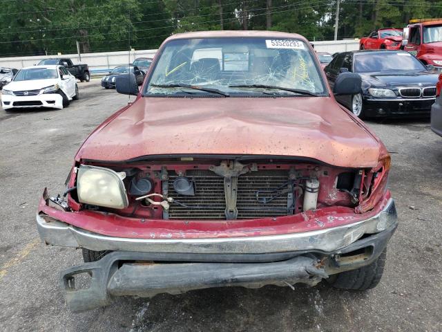 5TEGN92N92Z139379 - 2002 TOYOTA TACOMA DOUBLE CAB PRERUNNER RED photo 5