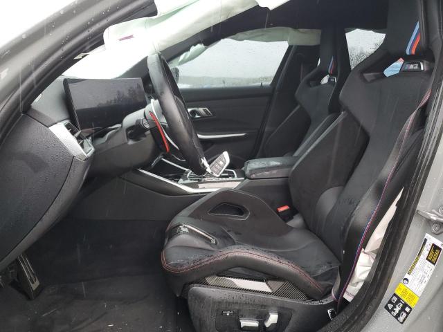 WBS43AY0XPFN47716 - 2023 BMW M3 COMPETITION GRAY photo 7