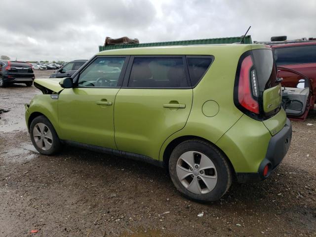 KNDJN2A27G7852185 - 2016 KIA SOUL GREEN photo 2