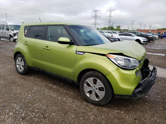 KNDJN2A27G7852185 - 2016 KIA SOUL GREEN photo 4