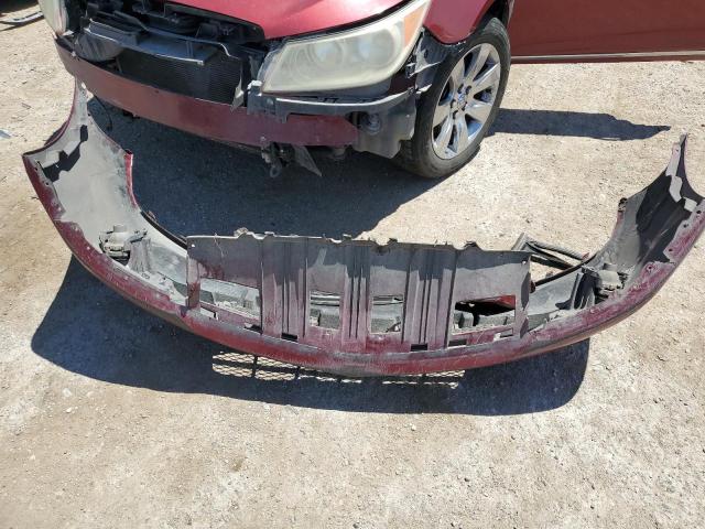 1G4GE5EV7AF205312 - 2010 BUICK LACROSSE CXS RED photo 12