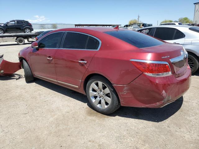 1G4GE5EV7AF205312 - 2010 BUICK LACROSSE CXS RED photo 2