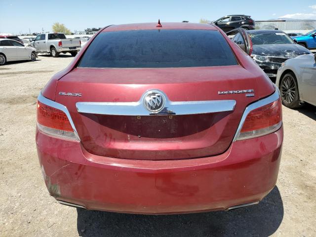 1G4GE5EV7AF205312 - 2010 BUICK LACROSSE CXS RED photo 6