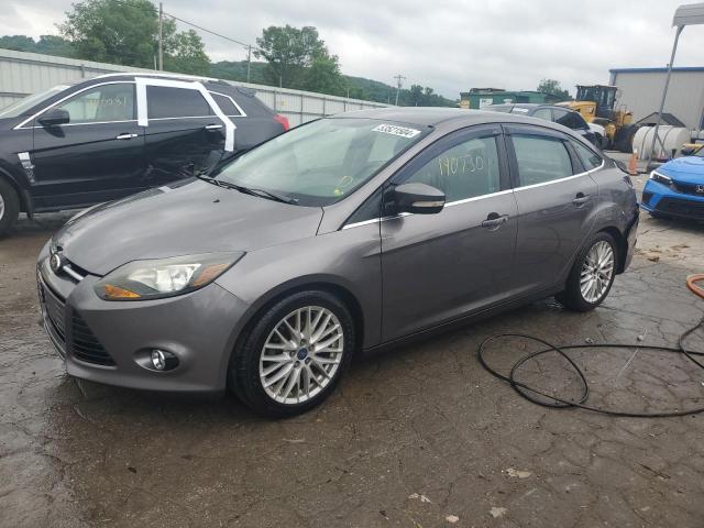 1FADP3J2XEL240327 - 2014 FORD FOCUS TITANIUM GRAY photo 1