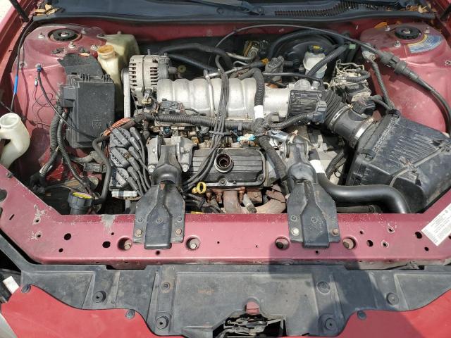 2G2WS522X41158487 - 2004 PONTIAC GRAND PRIX GT2 მუქწითელი ფოტო 11