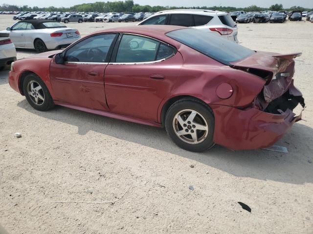 2G2WS522X41158487 - 2004 PONTIAC GRAND PRIX GT2 მუქწითელი ფოტო 2