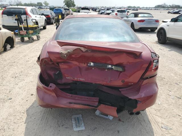 2G2WS522X41158487 - 2004 PONTIAC GRAND PRIX GT2 მუქწითელი ფოტო 6