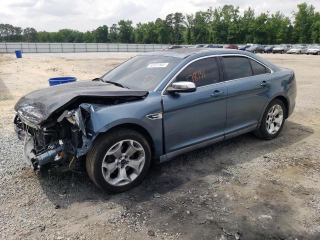 1FAHP2FW2AG153547 - 2010 FORD TAURUS LIMITED BLUE photo 1