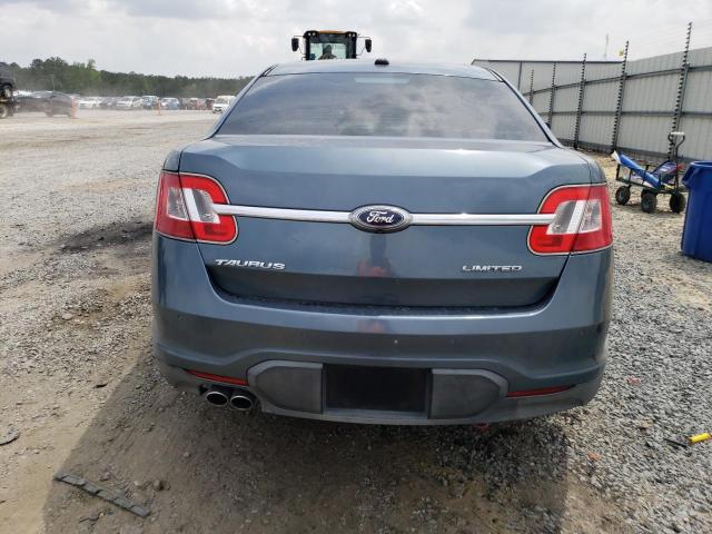 1FAHP2FW2AG153547 - 2010 FORD TAURUS LIMITED BLUE photo 6