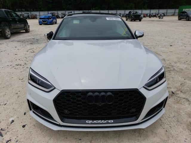 WAUC4CF53JA085608 - 2018 AUDI S5 PRESTIGE WHITE photo 5