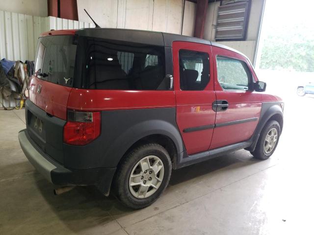 5J6YH28346L010019 - 2006 HONDA ELEMENT LX RED photo 3