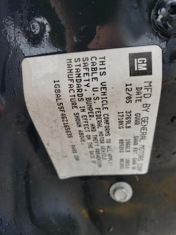 1G8AL55F46Z165635 - 2006 SATURN ION LEVEL 3 BLUE photo 13