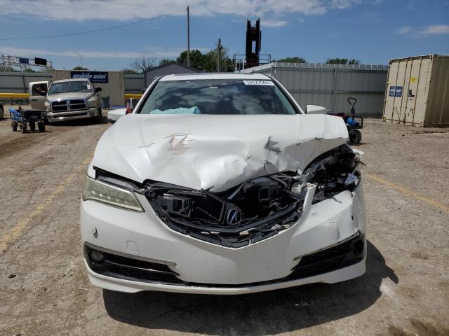 19UUB2F74FA018677 - 2015 ACURA TLX ADVANCE WHITE photo 5