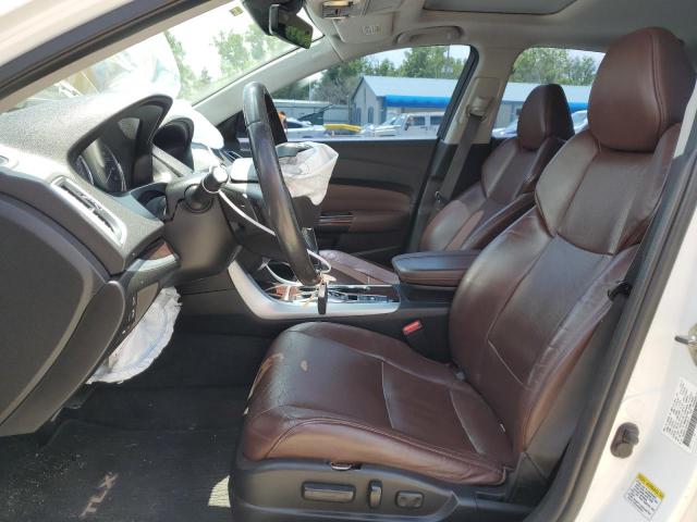 19UUB2F74FA018677 - 2015 ACURA TLX ADVANCE WHITE photo 7