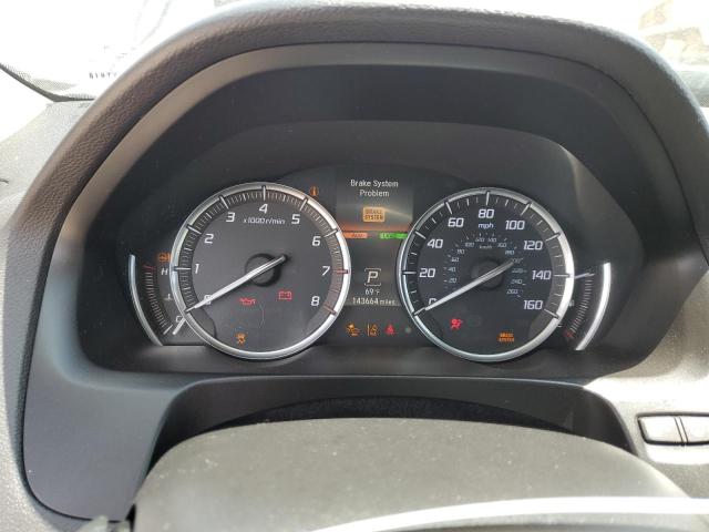 19UUB2F74FA018677 - 2015 ACURA TLX ADVANCE WHITE photo 9