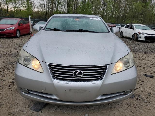 JTHBJ46G672114213 - 2007 LEXUS ES 350 SILVER photo 5