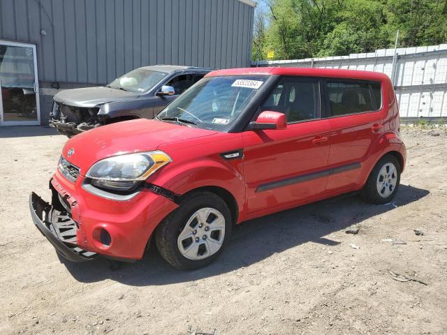 KNDJT2A51D7630432 - 2013 KIA SOUL RED photo 1