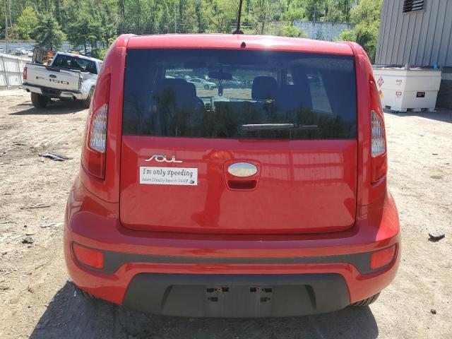 KNDJT2A51D7630432 - 2013 KIA SOUL RED photo 6