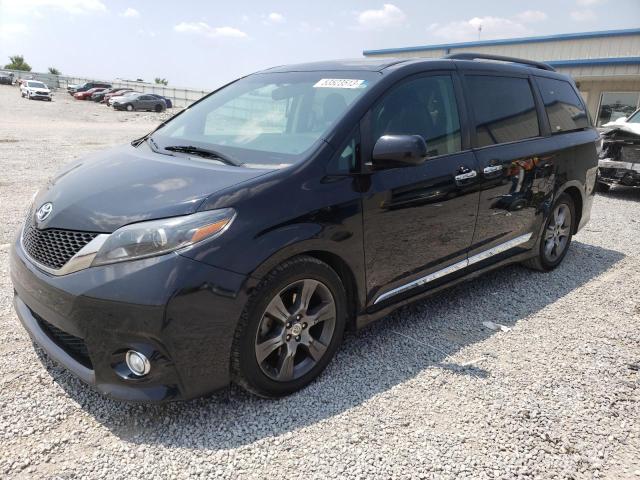 5TDXK3DC7FS639576 - 2015 TOYOTA SIENNA SPORT BLACK photo 1